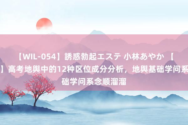 【WIL-054】誘惑勃起エステ 小林あやか 【地舆修养】高考地舆中的12种区位成分分析，地舆基础学问系念顺溜溜