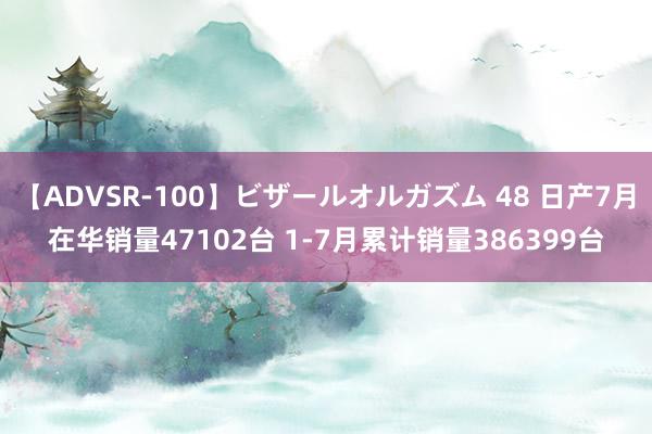 【ADVSR-100】ビザールオルガズム 48 日产7月在华销量47102台 1-7月累计销量386399台