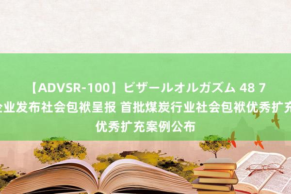 【ADVSR-100】ビザールオルガズム 48 73家煤炭企业发布社会包袱呈报 首批煤炭行业社会包袱优秀扩充案例公布