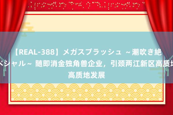 【REAL-388】メガスプラッシュ ～潮吹き絶頂スペシャル～ 随即消金独角兽企业，引颈两江新区高质地发展